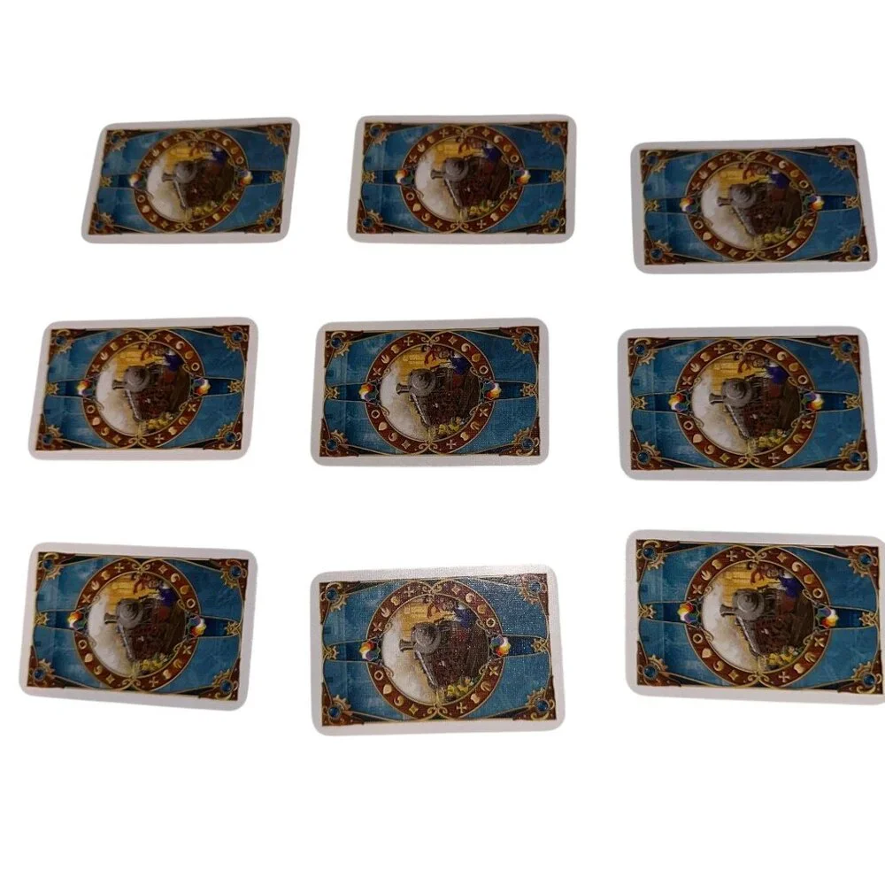 Days of Wonder Ticket to Ride Set of 12 Green Caboose Car Train Cards Parts